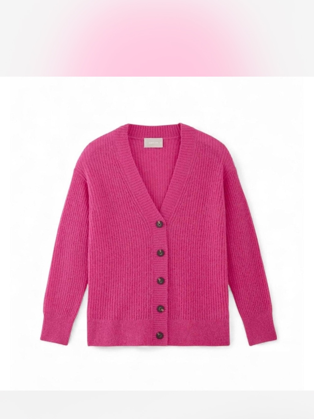 Everlane alpaca merino wool blend sweater cardigan